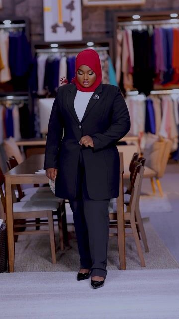 Classic Black Modest Suit
