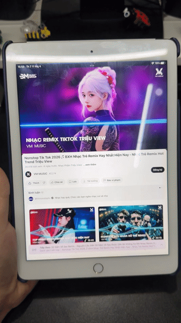 Thanh lý  iPad Air 2 64GB Trắng. Mua bán Máy tính bảng tại Quận Hà Đông Hà Nội được đăng bởi trần thanh bình hình 1