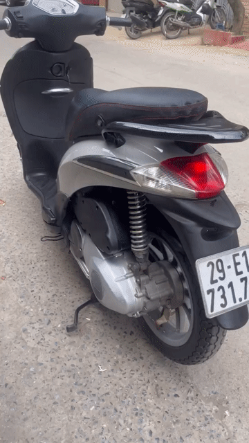 Piaggio Liberty 125 Xám Nhập khẩu 2015. Mua bán Xe máy tại Quận Nam Từ Liêm Hà Nội được đăng bởi Minh Minh hình 1