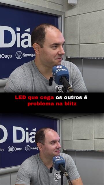 LED que cega os outros é problema na blitz