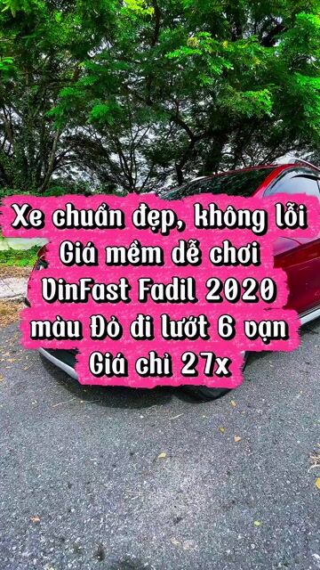 ✅𝐅𝐀𝐃𝐈𝐋 2020 ĐỎ CỰC ĐẸP ZIN ỐC MÁY/CỬA/CỐP BAO TEST. Mua bán Ô tô tại Quận 10 Tp Hồ Chí Minh được đăng bởi TRẦN QUANG VINH hình 1