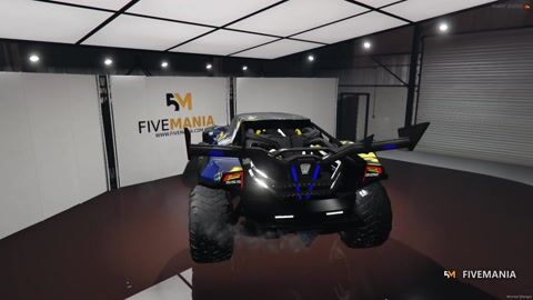 FIVEM Xgv Drs 4x4 | Futuristic Off-Road Vehicle [Unbadged] Add-On | Custom Livery | High Performance | Optimized | Fivem Ready | High Quality — video preview