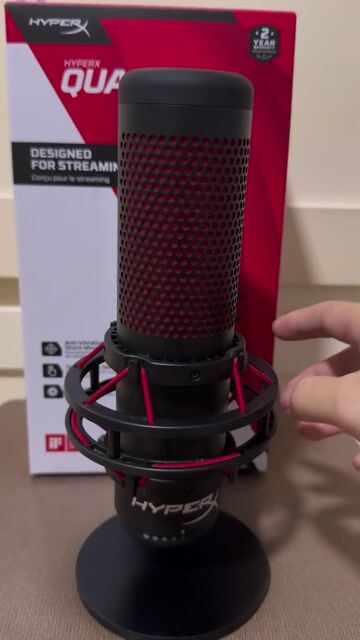 THANH LY  Microphone HyperX DuoCast  Đen. Mua bán Phụ kiện (Màn hình, Chuột...) tại Quận Tân Bình Tp Hồ Chí Minh được đăng bởi Thu hoai hình 1