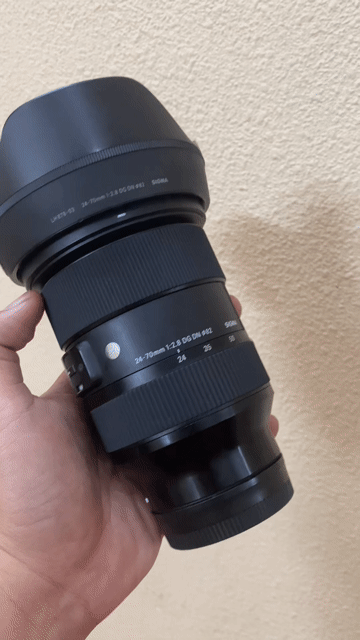 Sigma 24-70mm f/2.8 Sony E khá đẹp. Mua bán Máy ảnh, Máy quay tại Thành phố Thủ Đức Tp Hồ Chí Minh được đăng bởi Quang Đặng hình 1