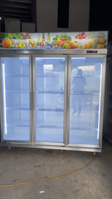 tủ mát 3 cánh đẹp như mới. Mua bán Tủ lạnh tại Quận Cầu Giấy Hà Nội được đăng bởi Kho Tủ Đông Tủ Mát Miền Bắc  hình 1