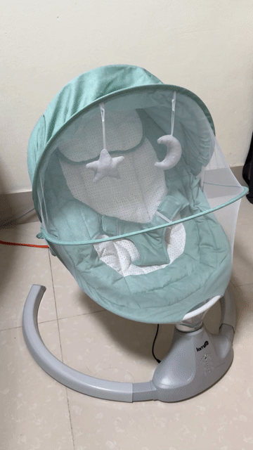 Nôi điện Lampa Xanh ngọc. Mua bán Mẹ và bé tại Quận Hà Đông Hà Nội được đăng bởi Ngọc Trâm hình 1