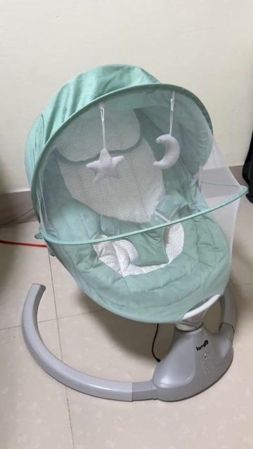 Nôi điện Lampa Xanh ngọc. Mua bán Mẹ và bé tại Quận Hà Đông Hà Nội được đăng bởi Ngọc Trâm hình 1