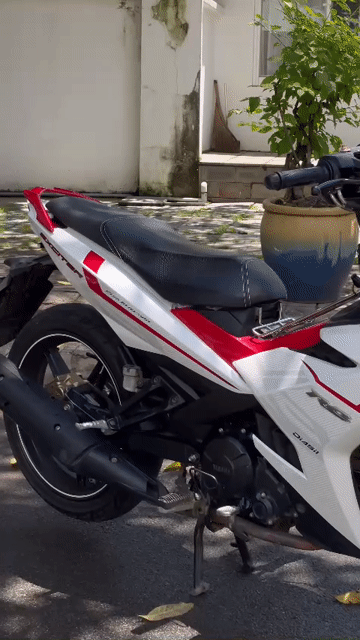 Yamaha Exciter 2016 Trắng, Đỏ. Mua bán Xe máy tại Huyện Trảng Bom Đồng Nai được đăng bởi Của Hàng Xe Máy U Phong hình 1