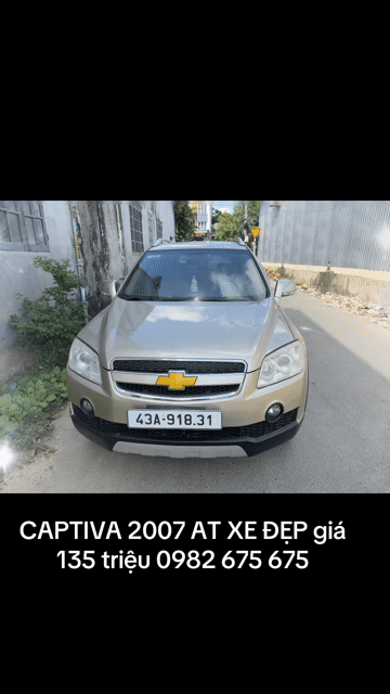 Chevrolet Captiva 7 chỗ Số tự động Vàng cát. Mua bán Ô tô tại Huyện Hòa Vang Đà Nẵng được đăng bởi TRƯỜNG XUÂN hình 1
