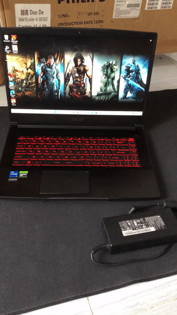 MSI GF63 10SCSR i7-10750H 16GB/512GB Like New. Mua bán Laptop tại Quận 8 Tp Hồ Chí Minh được đăng bởi Phạm Thị Huệ hình 1