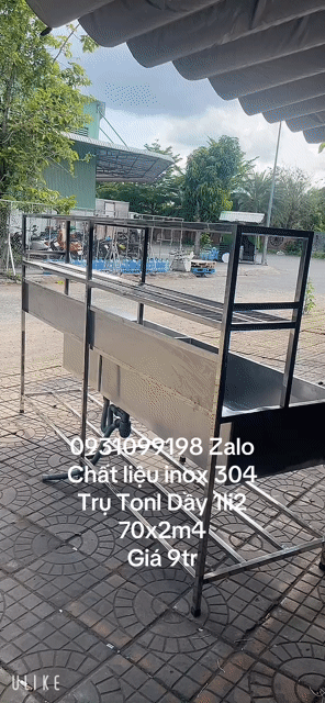 Bồn rửa chén Inox 304 2 ngăn bếp công nghiệp. Mua bán Dụng cụ nhà bếp tại Quận Cái Răng Cần Thơ được đăng bởi INOX Gia Dụng  hình 1