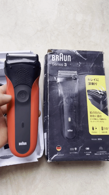 Máy cạo râu Braun Series 3 Đỏ, Đen. Mua bán Phụ kiện thời trang khác tại Quận Kiến An Hải Phòng được đăng bởi dien hong hình 1