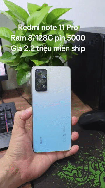 Redmi Note 11 Pro 8GB/128GB màn zin, full vân. Mua bán Điện thoại tại Quận Hà Đông Hà Nội được đăng bởi Shop Điện Thoại Cũ Zin hình 1