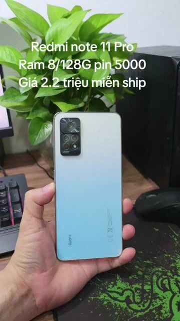Redmi Note 11 Pro 8GB/128GB màn zin, full vân. Mua bán Điện thoại tại Quận Hà Đông Hà Nội được đăng bởi Shop Điện Thoại Cũ Zin hình 1