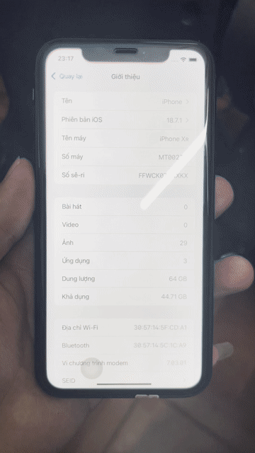 Apple iPhone XR 64GB Đen. Mua bán Điện thoại tại Quận Hà Đông Hà Nội được đăng bởi  Trần Minh hình 1