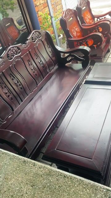 Bộ bàn ghế salon. Mua bán Bàn ghế tại Thành phố Tây Ninh Tây Ninh được đăng bởi  Ngân Gỗ TN  hình 1