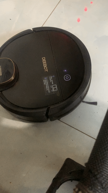 Robot lau nhà Ecovacs Deebot Đen cũ. Mua bán Nội thất, đồ gia dụng khác tại Quận 12 Tp Hồ Chí Minh được đăng bởi Anh Hoang hình 1