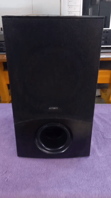 Loa sub hơi Sony SS-WS111 Đen 16cm. Mua bán Tivi, Âm thanh tại Quận Bình Tân Tp Hồ Chí Minh được đăng bởi Băng Đĩa Xưa hình 1