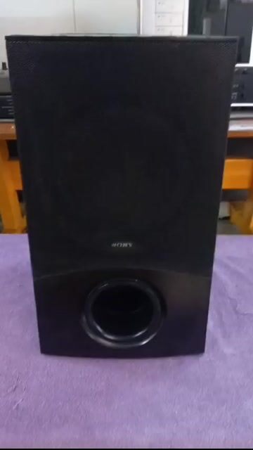 Loa sub hơi Sony SS-WS111 Đen 16cm. Mua bán Tivi, Âm thanh tại Quận Bình Tân Tp Hồ Chí Minh được đăng bởi Băng Đĩa Xưa hình 1
