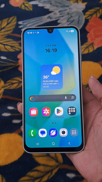 Samsung A16 RAM 8GB/128GB Xanh ngọc quá đẹp.. Mua bán Điện thoại tại Thành phố Long Xuyên An Giang được đăng bởi Tk Smartphone  hình 1