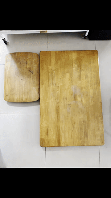 (BỘ 2 CÁI) Bàn Gỗ Lớn Nhỏ Gấp Gọn - Xịn Nặng Chắc. Mua bán Bàn ghế tại Thành phố Thủ Đức Tp Hồ Chí Minh được đăng bởi Quỳnh hình 1