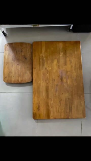 (BỘ 2 CÁI) Bàn Gỗ Lớn Nhỏ Gấp Gọn - Xịn Nặng Chắc. Mua bán Bàn ghế tại Thành phố Thủ Đức Tp Hồ Chí Minh được đăng bởi Quỳnh hình 1