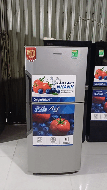 Tủ lạnh Panasonic Xám 150 lít. Mua bán Tủ lạnh tại Quận Bình Tân Tp Hồ Chí Minh được đăng bởi Phạm Thị Bích Mai hình 1
