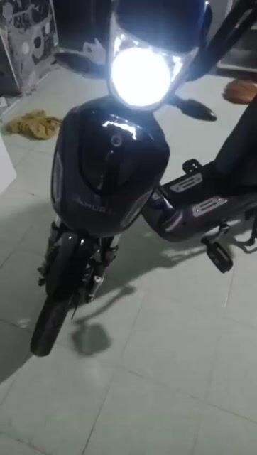 Thanh lý xe đạp điện DK Samurai xanh đen cá tính. Mua bán Xe điện tại Quận Gò Vấp Tp Hồ Chí Minh được đăng bởi Phạm Lê Kim Tuyến hình 1