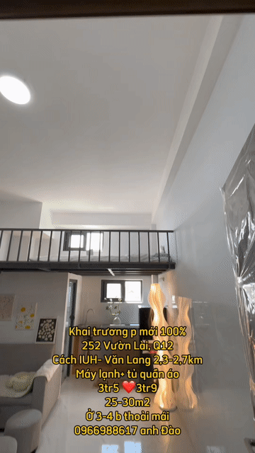Cho thuê Phòng trọ Quận 12 Tp Hồ Chí Minh diện tích 25 m² giá 3,5 triệu/tháng