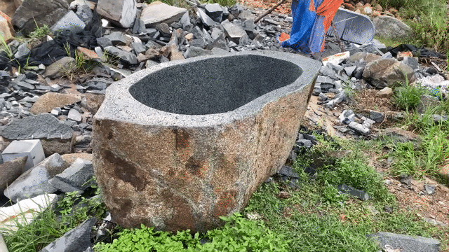 Bồn tắm nằm bằng đá tự nhiên nguyên khối 2300mm. Mua bán Thiết bị vệ sinh, nhà tắm tại Thành phố Thủ Đức Tp Hồ Chí Minh được đăng bởi Nội Thất Tân Cổ Điển hình 1