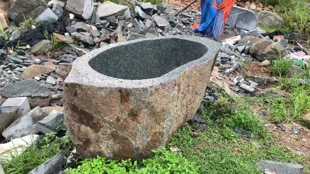 Bồn tắm nằm bằng đá tự nhiên nguyên khối 2300mm. Mua bán Thiết bị vệ sinh, nhà tắm tại Thành phố Thủ Đức Tp Hồ Chí Minh được đăng bởi Nội Thất Tân Cổ Điển hình 1