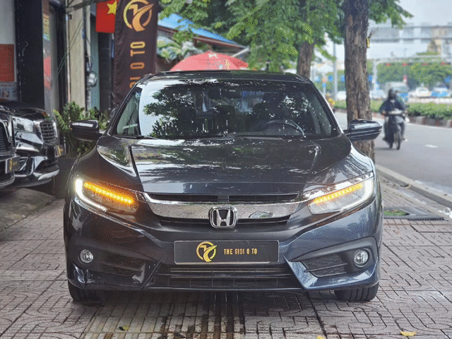 Honda Civic 1.5L Turbo 2018 Xám. Mua bán Ô tô tại Quận Gò Vấp Tp Hồ Chí Minh được đăng bởi THẾ GIỚI Ô TÔ  hình 1