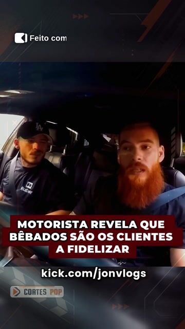 Motorista revela que bêbados são os clientes mais fiéis