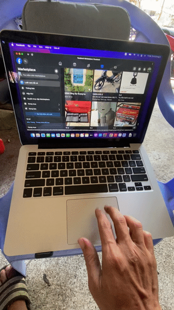 Apple MacBook Pro 2015 Bạc. Mua bán Laptop tại Thành phố Nha Trang Khánh Hòa được đăng bởi long hình 1