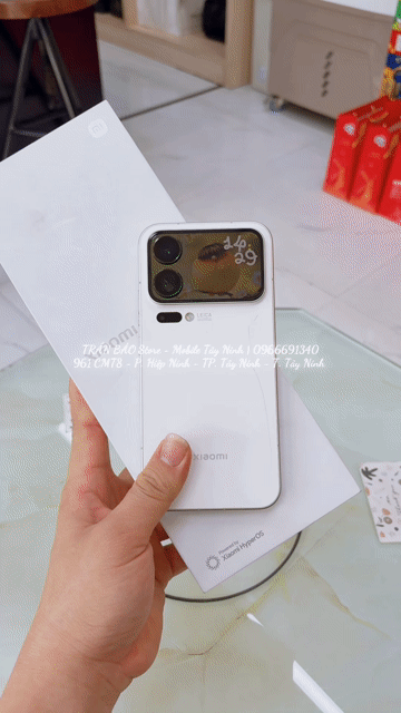 Xiaomi 17 Pro Max 5G Fullbox 16/512Gb - Zin & Trầy. Mua bán Điện thoại tại Thành phố Tây Ninh Tây Ninh được đăng bởi Trần Bảo Store Mobile Tây Ninh hình 1