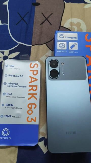 Tecno Spark Go 3 8GB/64GB full hop chinh hang. Mua bán Điện thoại tại Quận 1 Tp Hồ Chí Minh được đăng bởi Toàn thắng sĩ mobi hình 1