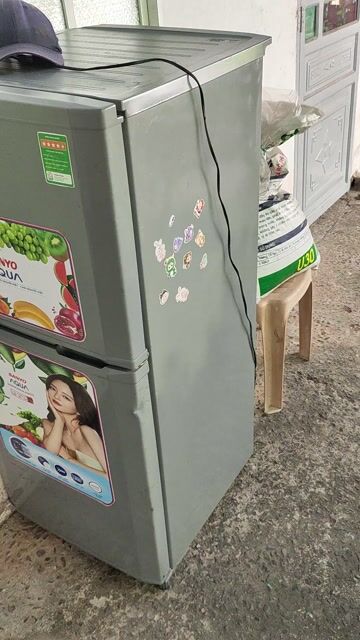 Tủ lạnh Sanyo Aqua Xám Đã qua sử dụng. Mua bán Tủ lạnh tại Thành phố Vũng Tàu Bà Rịa - Vũng Tàu được đăng bởi Đoàn Thịnh hình 1