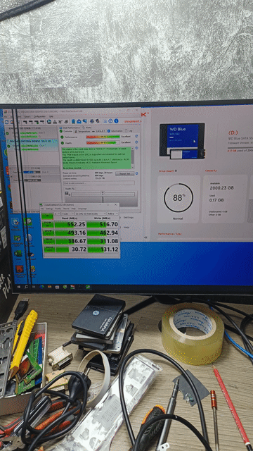 Ổ cứng SSD WD Blue 2TB SATA SSD. Mua bán Linh kiện (RAM, Card...) tại Thành phố Thuận An Bình Dương được đăng bởi Hoang nguyên hình 1