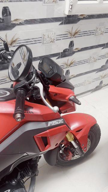 Honda MSX 125 2017 Đỏ 70.000 km. Mua bán Xe máy tại Quận Bình Thạnh Tp Hồ Chí Minh được đăng bởi Rin Rin hình 1