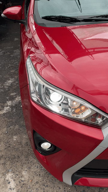 Toyota Yaris  G 2014 Thái Lan màu Đỏ. Mua bán Ô tô tại Quận 12 Tp Hồ Chí Minh được đăng bởi Phuong hình 1