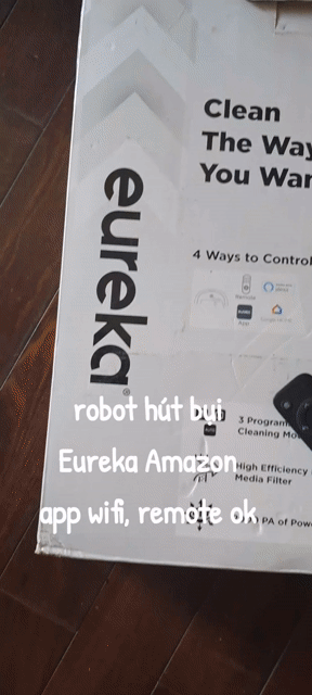 Robot hút bụi có wifi Eureka Groove NER500 Đen. Mua bán Thiết bị vệ sinh, nhà tắm tại Quận Tân Bình Tp Hồ Chí Minh được đăng bởi Mr Thạnh căn hộ 12bis b6 chung cư Phúc Yên 1 hình 1