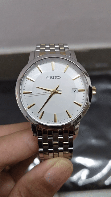Seiko nam form dáng thanh lịch. Mua bán Đồng hồ tại Thành phố Thủ Đức Tp Hồ Chí Minh được đăng bởi o0o Lap Store o0o hình 1