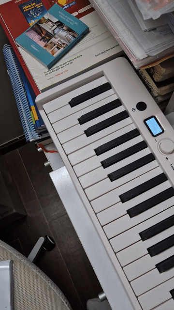 Đàn piano điện Bora Trắng Gấp gọn Đã sử dụng. Mua bán Nhạc cụ tại Huyện Bình Chánh Tp Hồ Chí Minh được đăng bởi TUAN LE hình 1