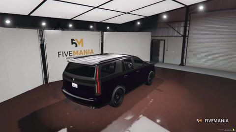 FIVEM Cadillac Escalade (5th Gen) | Lore Friendly Luxury SUV | Interior & Exterior | Custom Wheels | Add-On | Optimized | Fivem Ready | High Quality, video preview