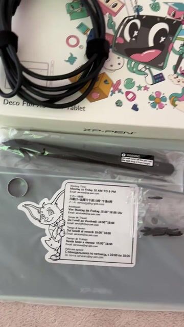 New 99% Deco Fun XS Pen Tablet XP-PEN