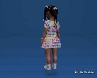 Uma | Female Ped | Multiple Outfits | Optimized & Fivem Ready [Add-On] — video preview