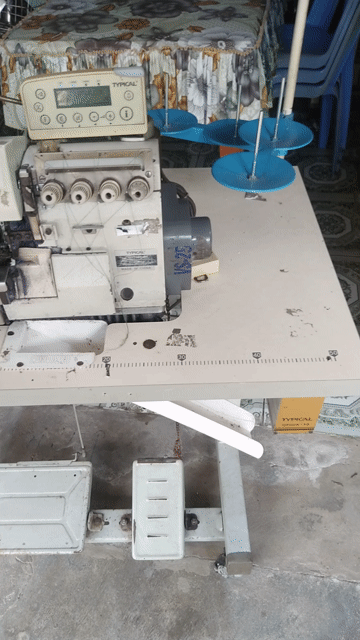 Máy vắt sổ Typical chạy êm hoạt động tốt. Mua bán Đồ chuyên dụng, Giống nuôi trồng tại Huyện Gò Công Tây Tiền Giang được đăng bởi Cầy tơ hình 1