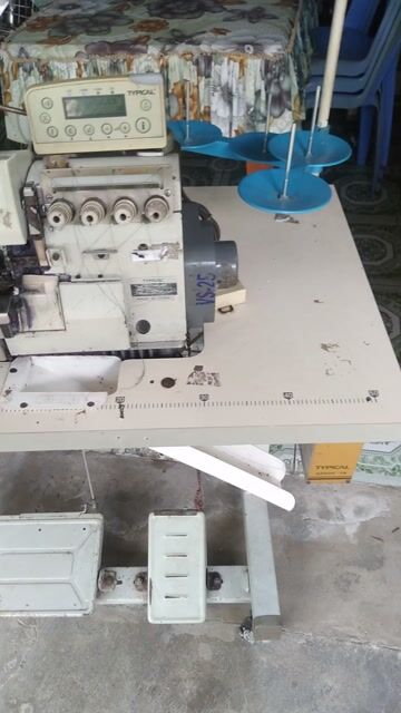 Máy vắt sổ Typical chạy êm hoạt động tốt. Mua bán Đồ chuyên dụng, Giống nuôi trồng tại Huyện Gò Công Tây Tiền Giang được đăng bởi Cầy tơ hình 1