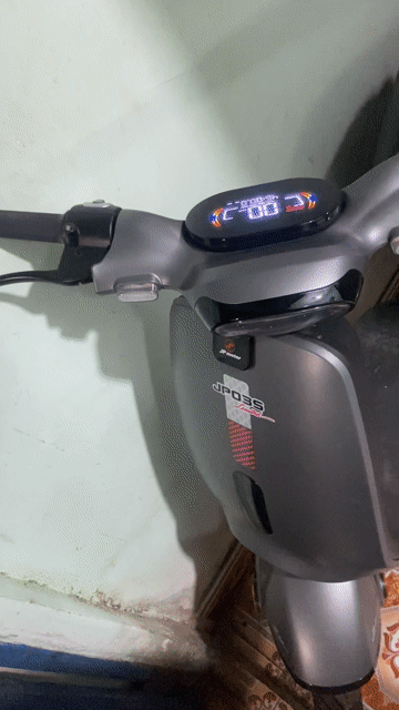 Xe máy điện JPMotor J203S Xám. Mua bán Xe máy tại Thành phố Thuận An Bình Dương được đăng bởi bố già quá đi hình 1