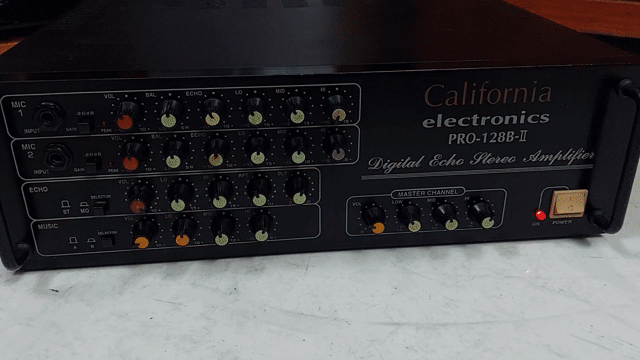 Amply California PRO-128B-II. Mua bán Tivi, Âm thanh tại Huyện Bình Chánh Tp Hồ Chí Minh được đăng bởi Le va loa amply bãi hình 1